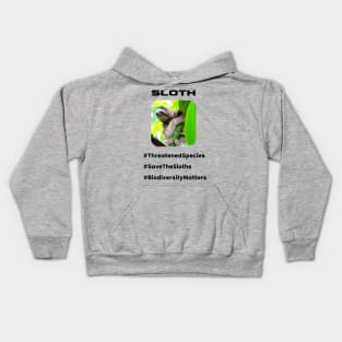 Save the Sloth! Kids Hoodie